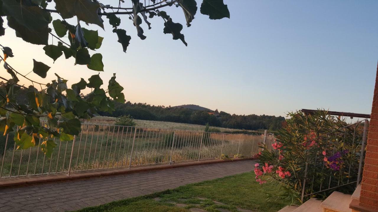 Casa La Pineta Villa Pievescola Luaran gambar